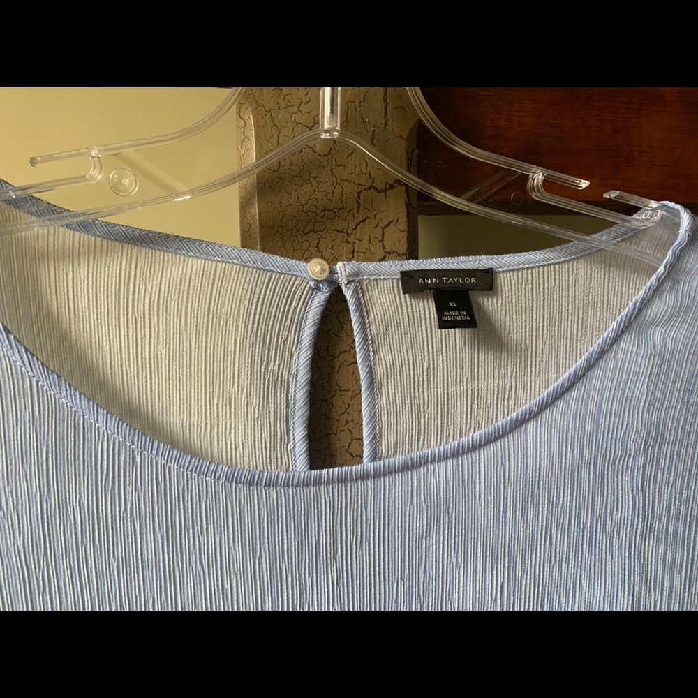 Ann Taylor tie blouse